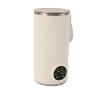 Yechiry Miscelatore Scaldabiberon Portatile, Scaldalatte da Viaggio Senza Fili con capacità 400 Ml, Ricarica USB in Acciaio Inossidabile, Riscalda Fino a 55 ° C, Ideale per la Casa e il Viaggio