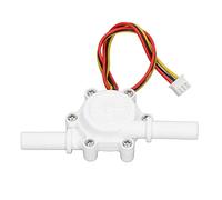 Yechiry Misuratore di Fluido Impermeabile con Sensore di Flusso Hall Facile da Installare per Scaldabagno DC3,5-24V G3/8 0,3-10L/min