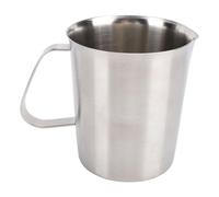 Yechiry Misurino in Acciaio Inossidabile con Indici di Scala e Beccuccio per Versare Facilmente per gli Amanti del caffè 500 Ml (500ML)