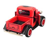 Yechiry Modello in Lega Giocattolo per Auto Pick-up con Resistenza Agli Urti e Funzioni di Luce Musicale per la Ricreazione dei Bambini Colore Rosso Giallo Verde 11 * 5,7 * 5 Cm (rosso)