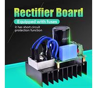 Yechiry Modulo Scheda Raddrizzatore di Alimentazione Universale con Protezione Antifulmine per Funzionamento Stabile della Macchina Uscita da 0-220 V CA A 0-311 V CC 10 A per Appassionati di