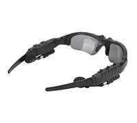 Yechiry Occhiali da Sole Bluetooth Senza Fili Occhiali Stereo Hi-Fi Leggeri per Uomini e Donne Che Guidano Sport Alla Moda + Giallo (Lente nera + gialla + cacciavite)