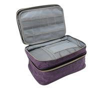 Yechiry Organizer per Accessori da Cucito, Doppio Strato a Scomparti Multipli Borsa per Forniture da Cucito in Poliestere Resistente All'acqua, Organizzatore per Forniture da Cucito,