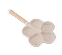 Yechiry Padella per Uova, Padella per Frittata Antiaderente a Forma di Fiore, per la Colazione con Rivestimento Antiaderente, Ideale per Preparare Uova, Pancake e Hamburger