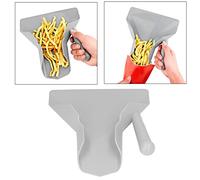 Yechiry Paletta per Popcorn per Patatine Fritte, Pala per Insacchettatrice Commerciale per Patatine Fritte con Doppia Impugnatura per Insacchettatrici per Snack Dessert Ghiaccio (singola maniglia)