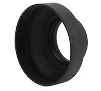 Yechiry Paraluce Regolabile, Pieghevole e Robusto, Previene i Bagliori della Luce e Danni Alle Lenti per Teleobiettivi e Obiettivi Grandangolari, Gomma e Metallo, 1 Pezzo (58MM)