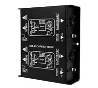 Yechiry Passive Dual Channel DI Box, Eliminatore DI Rumore | Costruzione in metallo, Riduce il rumore del di massa, Compatibile con le chitarre, Progettato per configurazioni di