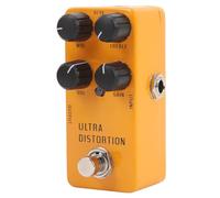 Yechiry Pedale per Chitarra con Distorsione ad Alto Guadagno, Alloggiamento in lega di Alluminio DC9V, Pedale per Effetti per Chitarra Elettrica con Distorsione a Guadagno