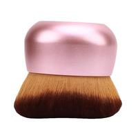 Yechiry Pennello Autoabbronzante con Morbidi Copertura Uniforme, Applicatore Pennello Abbronzante Grande per Corpo e Viso, Formato Adatto Ai Viaggi (Oro rosa)