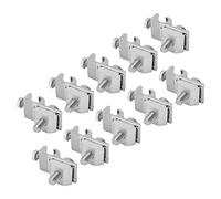 Yechiry Perno di Messa a Terra del Pannello Solare da 10 Pezzi, Perno di Protezione Universale Contro il Tuono, Dispositivo di Fissaggio di Messa a Terra con Viti in Acciaio Inossidabile, Ideale per