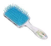 Yechiry Pettine per Capelli per Bambini per Massaggio del Cuoio Capelluto e Strumento per lo Styling, Design in Plastica Ecologica, Leggero per la Cura Quotidiana dei Capelli (rana bianca)
