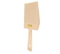 Yechiry Pettine per Taglio Capelli Design Ergonomico con Parte Superiore Piatta Precisa per Taglio di Capelli a Testa Piatta Uomo Realizzato in ABS Beige per Uso in Salone
