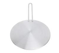 Yechiry Piastra di Diffusore a Calore, Piastra Adattatore a Induzione in Acciaio Inossidabile con Manico Rimovibile, Adattatore di Cottura Induzione di Distribuzione di Calore per Stufa a Gas, (20#)