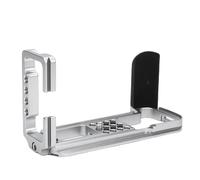 Yechiry Piastra L a Sgancio Rapido con Impugnatura per XT3 DSLR, Staffa per Impugnatura Stabilizzatore Fotocamera con Design Cavo Arca Compatibile con Accessori Stabilizzatore per (SILVER)