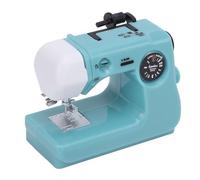 Yechiry Piccola Macchina da Cucire Simpatico Giocattolo Decorativo con Design Compatto per il Tavolo della Camera da Letto in Formato Miniatura Blu