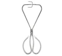 Yechiry Pinza per Immersione Strumento per Ceramica Acciaio Inossidabile Ad Alta Resistenza Forma Semplice per Artisti della Ceramica 1 unità (Acciaio inossidabile)