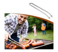 Yechiry Pinze per Girare Salsicce per Barbecue, Spatola per Griglia in Acciaio Inossidabile, Pinza Termica con Manico Extra Lungo per Cucinare Salsicce, Pancetta, Bistecche e Verdure