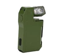 Yechiry Potente Lampeggiatura RGB, 400 Mini Keychain Light con più modalità di Illuminazione, Testa di Lampada Rotante a 180 Gradi e Morsetto, a Prova di Acqua per le Emergenze (GREEN)