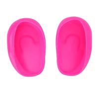 Yechiry Protezioni Resistenti per Copri Orecchie in Tinta per Capelli per Doccia e Salone Silicone Leggero 10 Pezzi