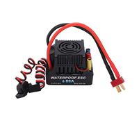 Yechiry RC Auto Brushless ESC, Plug 80A T 6V 5A SBEC Smooth Accelerator Linearità, Controller di velocità a Prova di Protezione Multipla ESCless Brushless per 1/8 Auto RC, Camion