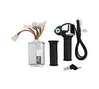 Yechiry Regolatore di velocità con Spazzole per Motore 36 V 1000 W con Display di Blocco della Batteria, Manopola Dell'acceleratore | Manubrio Dell'acceleratore per Mini Bici