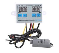 Yechiry Regolatore Digitale di umidità della Temperatura Interruttore Termostato Intelligente Calibrazione Accurata per Riscaldamento Domestico Raffreddamento 12V 220W