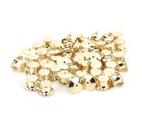 Yechiry Retro per Spille da Bavero, Robusta Chiusura in Metallo, Etichette per Nome per Cappelli, 50 Puntine da Disegno, per Custodire Spille per Libri, per Borse, Oro 7 X 10 Mm (GOLD)