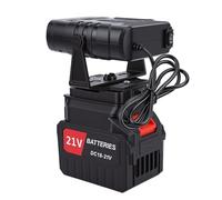 Yechiry Riscaldatore Portatile a Batteria, Mini Riscaldatore con Selezione del a 2 velocità e Protezione Dal Surriscaldamento, per Uso Interno Ed Esterno, Campeggio, Auto da Ufficio (Spina europea)