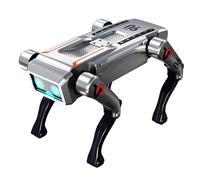 Yechiry Robot Quadruple di Programmazione Programmabile per Ragazzi, Programma di Controllo Vocale del Cane AI Programmabile Dog del Telecomando Smart Robotic Dog for Kids con Varie