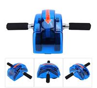 Yechiry Ruota per Esercizi Addominali, Rullo per Allenamento della Forza del Core per Allenamento Muscolare di Braccia, Schiena e Spalle, Attrezzatura Fitness Leggera e Portatile con Manici (BLUE)