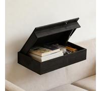 Yechiry Scaffale Galleggiante con Scomparto Segreto, Versatile Organizer Galleggiante in Legno, Organizer per Esposizione per la Camera da Letto, per Profumi, Oggetti da Collezione,