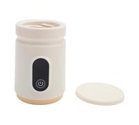 Yechiry Scaldabiberon Senza Fili, capacità della Tazza di Acqua da 200 Ml Scaldalatte Materno Riscaldamento Rapido Controllo della Temperatura Display in Tempo Reale Macchina Scaldabiberon Portatile