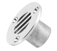 Yechiry Scarico a Pavimento in Acciaio Inossidabile, Accessorio Durevole per Drenaggio Marino, Perfetto per Il Montaggio sul Ponte di Yacht e Barche da Pesca, Opzioni da 22 Mm e 25 Mm (25)
