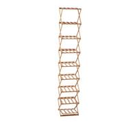 Yechiry Scarpiera, Organizer per Scarpe in Legno a 3 Livelli con Ad Incastro per un Facile Montaggio, Design Pieghevole per Risparmiare Spazio, può Contenere Fino a 33 Libbre per Ripiano per