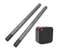 Yechiry Set di Batterie per Batteria Silenziose, Bacchette per Esercitazioni, Bacchette Sonore, per Percussioni Silenziose con 2 Toni Chiari, Ideali per Principianti, Adulti, Bambini e Pratica Al