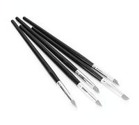 Yechiry Set di Strumenti per Scolpire L'argilla Strumenti Durevoli per Scultura con Testa in Silicone per Scolpire Facilmente per gli Amanti della Scultura Set per L'argilla per Professionisti e