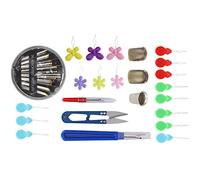 Yechiry Set Infila-ago Automatico per Anziani, Strumenti da Cucito Facili per Artigianato e Ricamo, Include Aghi in Ottone e Levacuciture
