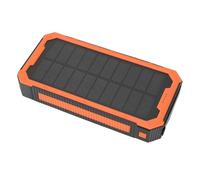 Yechiry Solar Power Bank 36800Mah, Caricabatterie Portatile Solar Caricatore con 4 Uscite USB Micro Input di Tipo C 34 LED, Ideali per Le Emergenze Campeggio per Le Avventure all'aperto, Fonte di