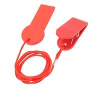 Yechiry Sostituzione Chiave di Sicurezza del Tapis Roulant, Clip di Sicurezza in ABS Resistente, Funzione di Arresto di Emergenza per Tapis Roulant, 2 Pezzi Compatti e Portatili