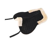 Yechiry Sottosella Inglese, Sottosella Assorbimento degli Urti in Poliestere Finta Lana, Equestre Traspirante Antiscivolo con Supporto Comodo, Ideale per Allenamento e Competizione del Cavallo