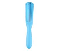 Yechiry Spazzola Districante a 8 File Ergonomica Leggera per Capelli Ricci Spazzola Massaggiante Universale Rimovibile Plastica 9,6 X 2,2 X 1,6 Pollici (BLUE)