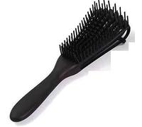 Yechiry Spazzola Districante a 8 File Ergonomica Leggera per Capelli Ricci Spazzola Massaggiante Universale Rimovibile Plastica 9,6 X 2,2 X 1,6 Pollici (BLACK)