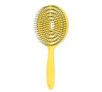 Yechiry Spazzola Districante per Capelli, Pettine a Setole Morbide, Strumento per Lisciare i Capelli Ricci per Uso Asciutto o Bagnato, 1 unità (YELLOW)