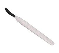 Yechiry Spazzola per Separare le Ciglia Bacchette in Silicone 3 Pezzi con Copertura Antipolvere per Uso Domestico e in Salone, Leggero e Flessibile, Bianco