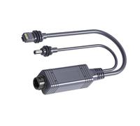 Yechiry Splitter PoE Gigabit, Splitter Conforme IEEE 802.3af Ad Alta da 100 W, con Design Isolante, Ideale per Telecamere di Sicurezza, Telefoni VoIP e Punti di Accesso Wireless, Supporta Cat5e