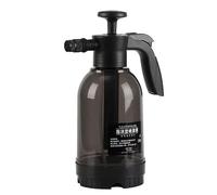 Yechiry Spruzzatore Manuale di Schiuma per Autolavaggio, Spruzzatore di Schiuma a Pressione Portatile HDPE 2L, Due modalità di Spruzzo, Ampia Area della Ventola, Maniglia della Pompa (Nero e grigio)