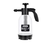 Yechiry Spruzzatore Manuale di Schiuma per Autolavaggio, Spruzzatore di Schiuma a Pressione Portatile HDPE 2L, Due modalità di Spruzzo, Ampia Area della Ventola, Maniglia della Pompa (bianco e nero)