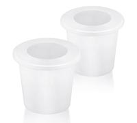 Yechiry Stabilizzatore per Foro per Ombrellone da Tavolo da Patio, da 2 a | Manicotto Conico in Silicone, Montaggio su Palo da 1,5 Pollici, Impugnatura Flessibile, Installazione Senza Attrezzi, Uso
