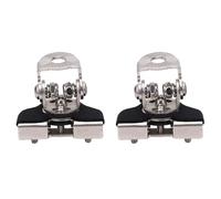 Yechiry Staffa di Montaggio per Barra Luminosa a LED, Staffa per Struttura Interamente in Metallo, per Giunti Regolabili con Manicotto di Protezione in Gomma, Ideale per Camion SUV ATV UTV Pickup