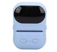 Yechiry Stampante Portatile Tascabile in Bianco e con App, Stampante Termica per Etichette con Codici a Barre, connettività per Etichette di Gioielli per Abbigliamento di Piccole (BLUE)